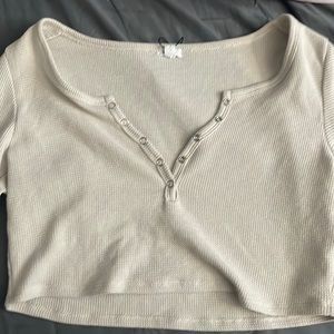 Garage Waffle Snap Up Top Size Medium